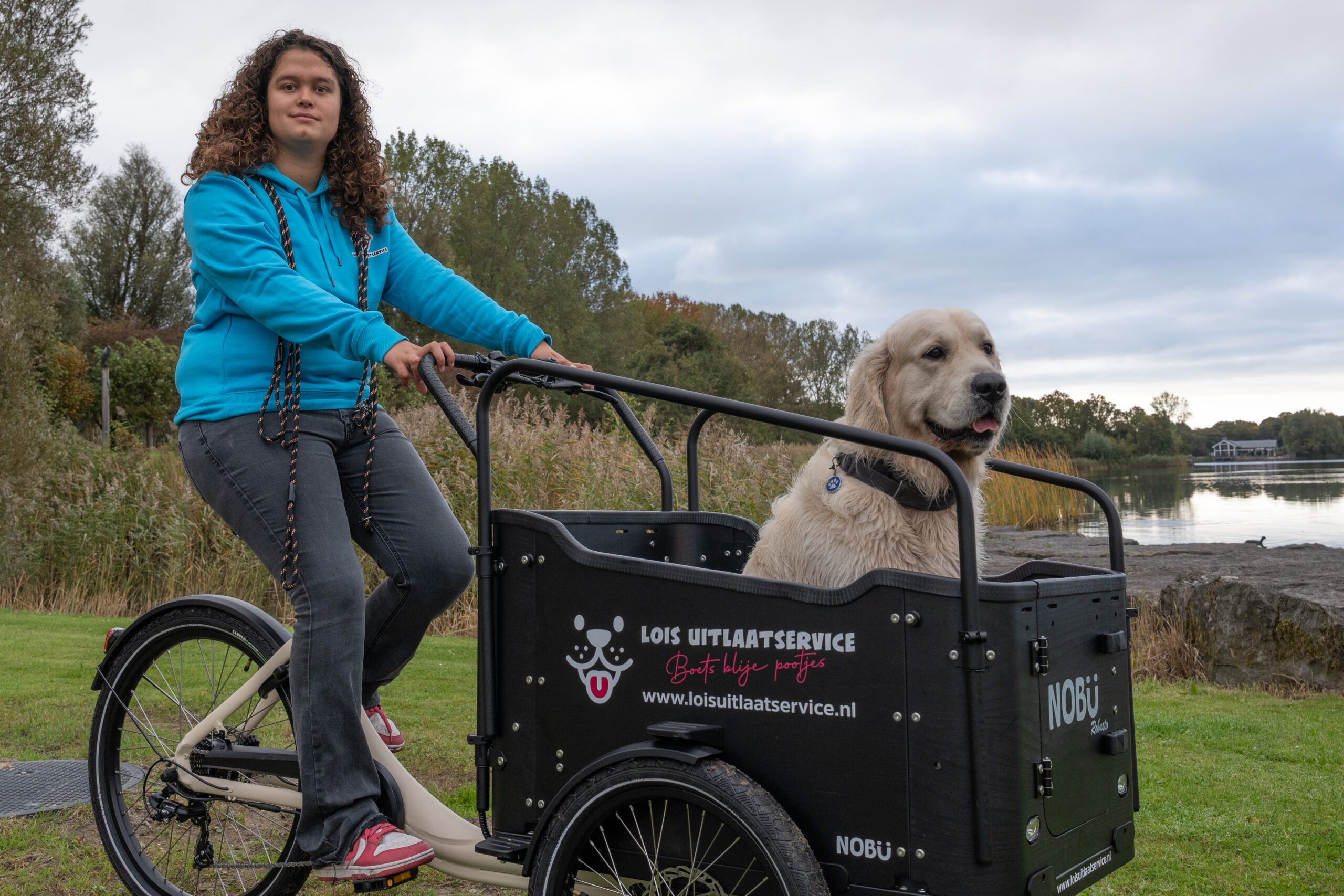 de bakfiets van lois uitlaatservice